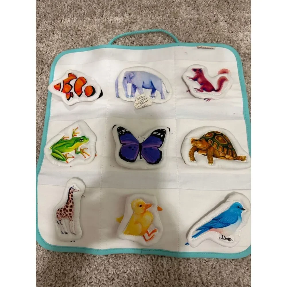 Quilted Critter Pockets by Lovevery